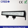 Barre lumineuse LED CREE 3W à deux rangées de 20 pouces 126W étanche